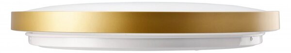 GTV Atol nástěnné svítidlo 1x32 W bílá-zlatá LD-ATOL32W-WW-40