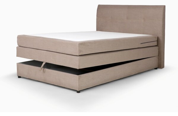 Postel boxspring s úložným prostorem HOTSPOT plocha spaní 140x200