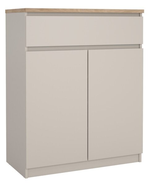 Krémová komoda 80x100x40 cm Naia – Tvilum