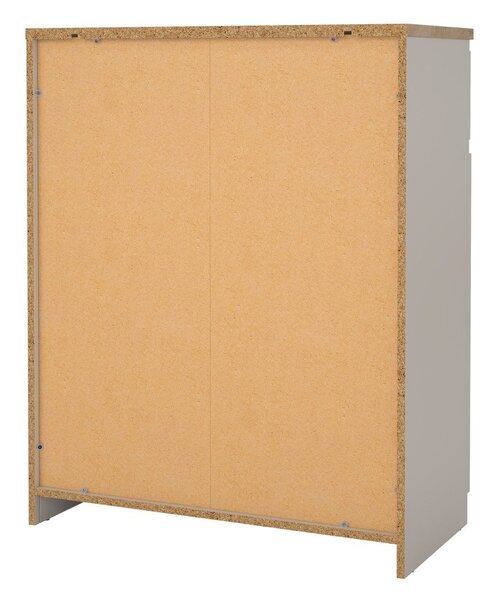Krémová komoda 80x100x40 cm Naia – Tvilum