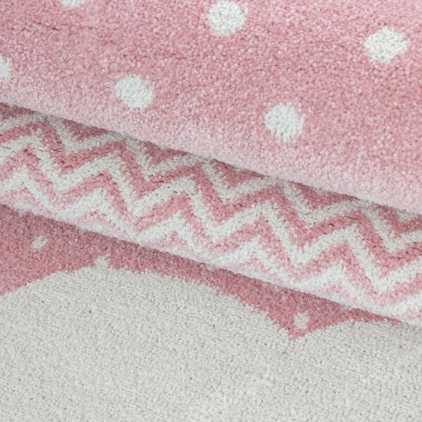 DĚTSKÝ KOBEREC, 160 cm pink Ben'n'jen - Online Only koberce & rohožky, Online Only