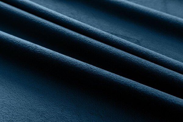 Petrolejový zatemňovací závěs VELVET 140x270 cm Zavěšení: Řasící páska