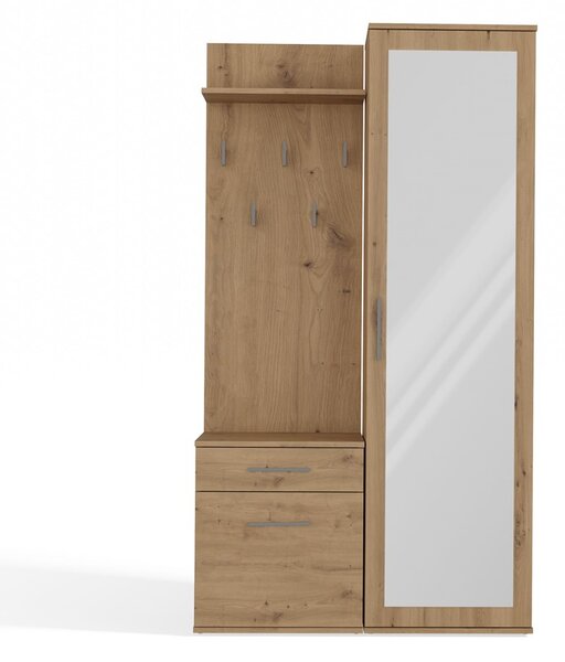 Předsíňová stěna DUO dub artisan