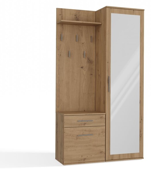 Předsíňová stěna DUO dub artisan
