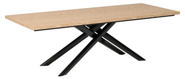 JÍDELNÍ STŮL, buk, divoký dub, černá, barvy dubu, 240/100/75 cm Joop! - Jídelní stoly