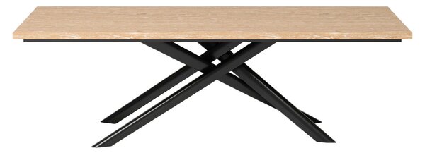 JÍDELNÍ STŮL, buk, divoký dub, černá, barvy dubu, 240/100/75 cm Joop! - Jídelní stoly