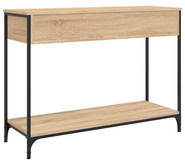 Konzolový stolek BestBerg 834171 / 100 x 34,5 x 75 cm / dub sonoma