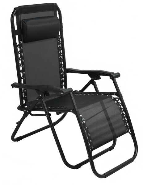 Skládací křeslo BestBerg BBGF-CH8 / 2 ks / 108 x 64,5 x 93 cm / šedá