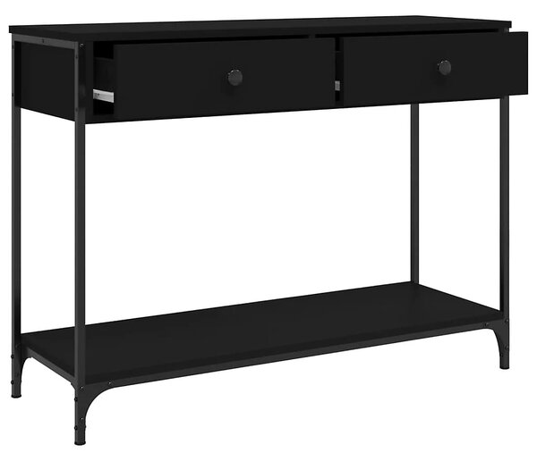 Konzolový stolek BestBerg 834170 / 100 x 34,5 x 75 cm / černá
