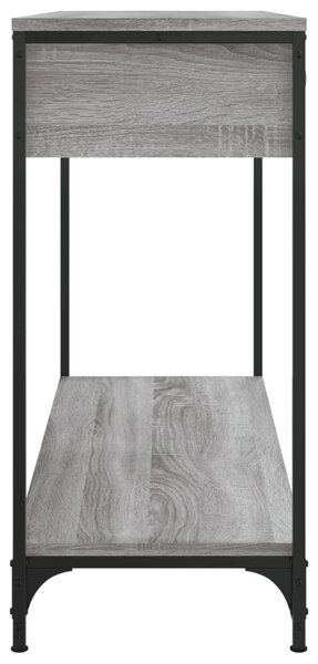 Konzolový stolek BestBerg 834173 / 100 x 34,5 x 75 cm / šedý dub sonoma