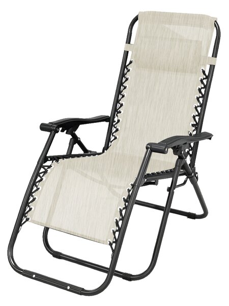 Skládací křeslo BestBerg BBGF-CH8B / 2 ks / 108 x 64,5 x 93 cm / béžová