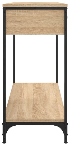Konzolový stolek BestBerg 834171 / 100 x 34,5 x 75 cm / dub sonoma