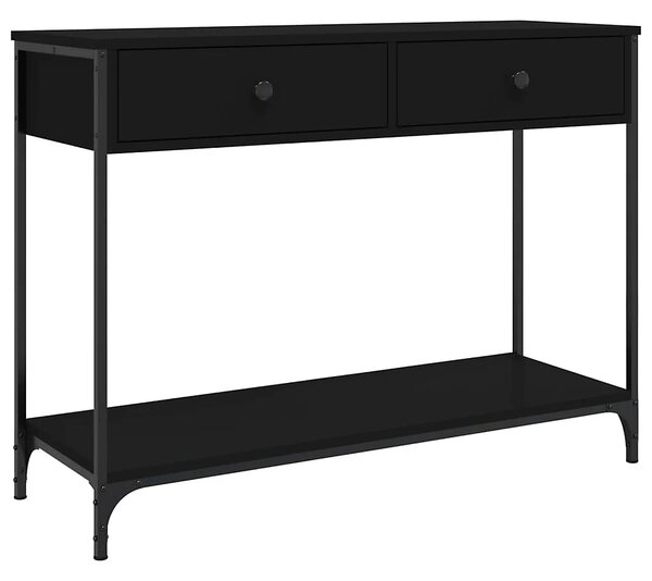 Konzolový stolek BestBerg 834170 / 100 x 34,5 x 75 cm / černá
