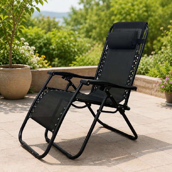 Skládací křeslo BestBerg BBGF-CH8 / 2 ks / 108 x 64,5 x 93 cm / šedá