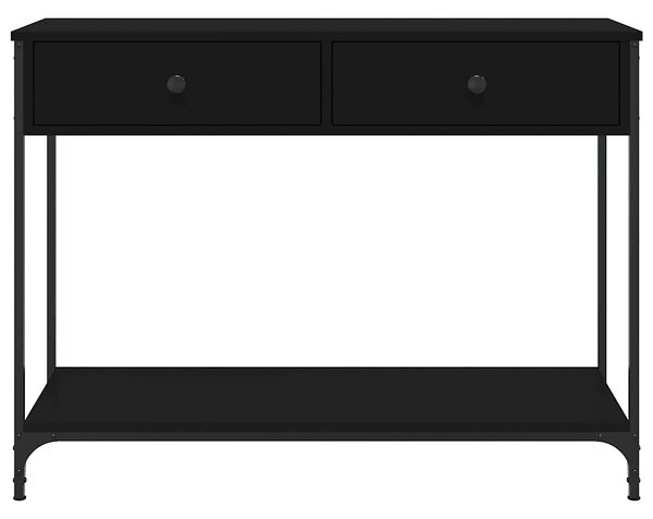 Konzolový stolek BestBerg 834170 / 100 x 34,5 x 75 cm / černá