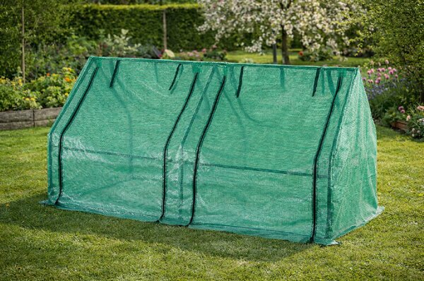 Mini fóliový skleník BestBerg BBGH-180 / 180 x 90 x 90 cm / zelená