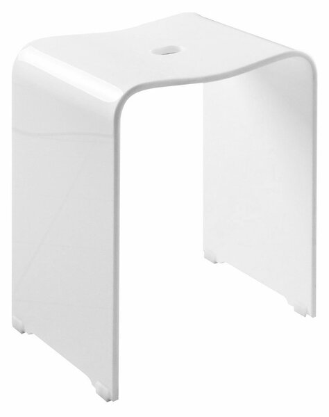 Ridder, TRENDY koupelnová židle 40x48x27, 5cm, bílá, A211101