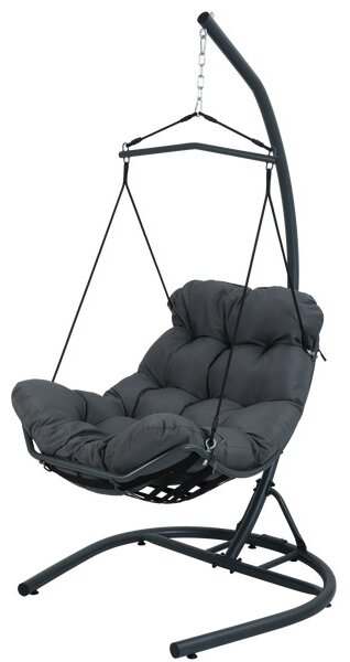 Závěsné křeslo ZEPHYR antracitové FAT0449