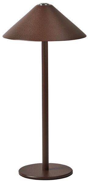 LED bezdrátová stolní lampa FRANCOLI se stmívačem Kov Hnědá