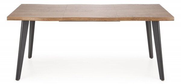 Rozkládací jídelní stůl DICKSON 2 — 150x90 (+60cm), masiv, přírodní