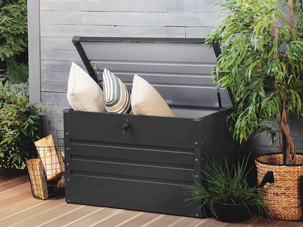 Úložný box CEBROSA 100 cm 62 cm Grafitově šedá