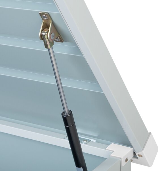 Úložný box CEBROSA 132 cm 62 cm Světle šedá
