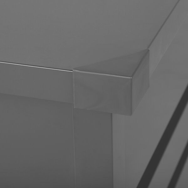 Úložný box CEBROSA 165 cm 70 cm Grafitově šedá
