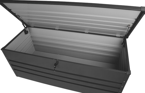 Úložný box CEBROSA 165 cm 70 cm Grafitově šedá