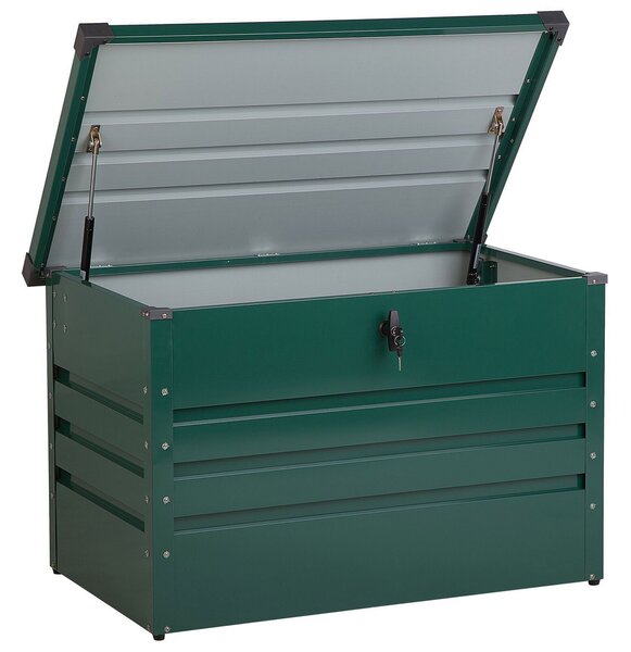 Úložný box CEBROSA 100 cm 62 cm Tmavě zelená