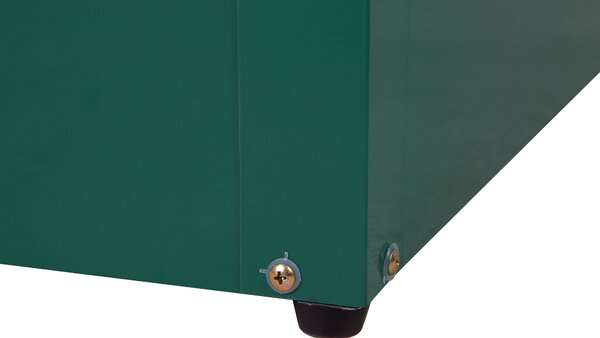 Úložný box CEBROSA 100 cm 62 cm Tmavě zelená