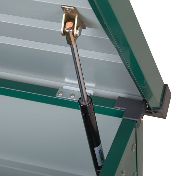 Úložný box CEBROSA 132 cm 62 cm Tmavě zelená