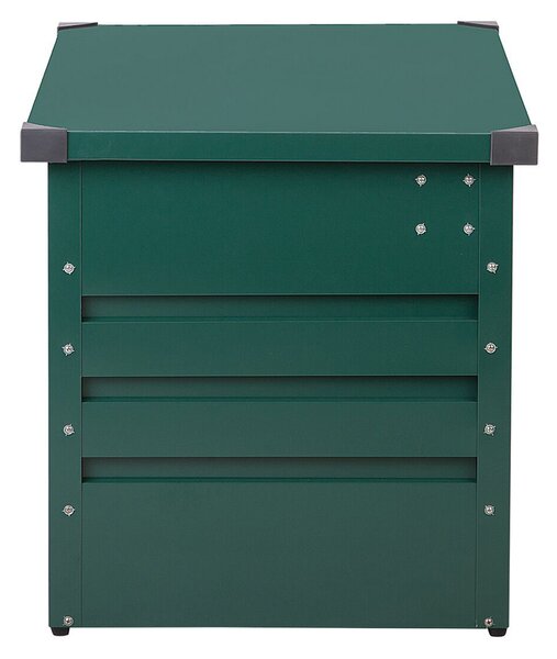 Úložný box CEBROSA 132 cm 62 cm Tmavě zelená
