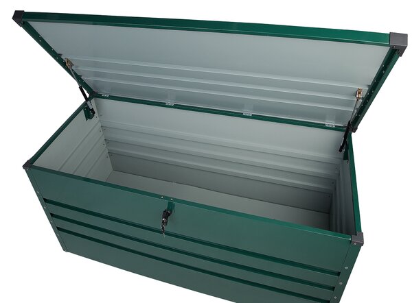 Úložný box CEBROSA 132 cm 62 cm Tmavě zelená