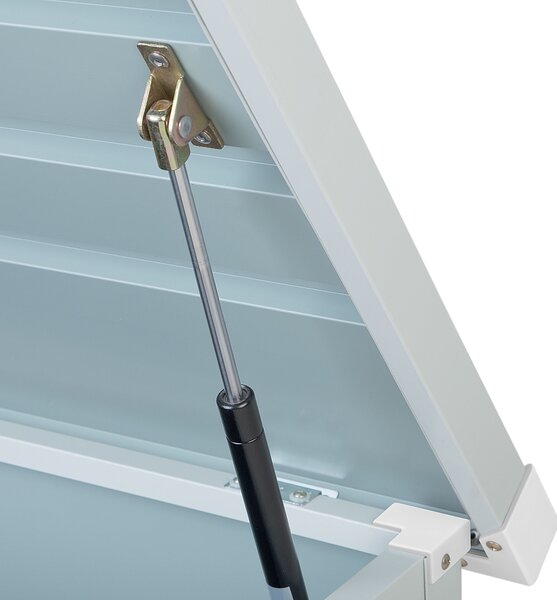 Úložný box CEBROSA 100 cm 62 cm Světle šedá