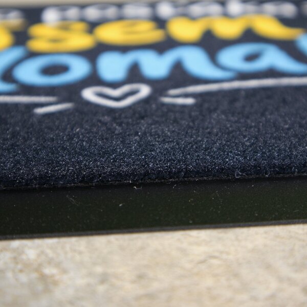 Mercury Flooring, Rohožka Pro pošťáka jsem doma 40x60 cm - na ven i na doma, 40x60, černá
