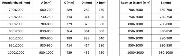 Mexen Exo, boční skleněná stěna ke sprchovému koutu EXO 100x200 cm, 6mm čiré sklo, zlatý profil, 810-100-000-50-00