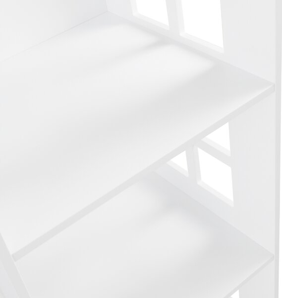 Jotex Bílá lakovaná dětská knihovna SEVILLA 117 x 47 cm