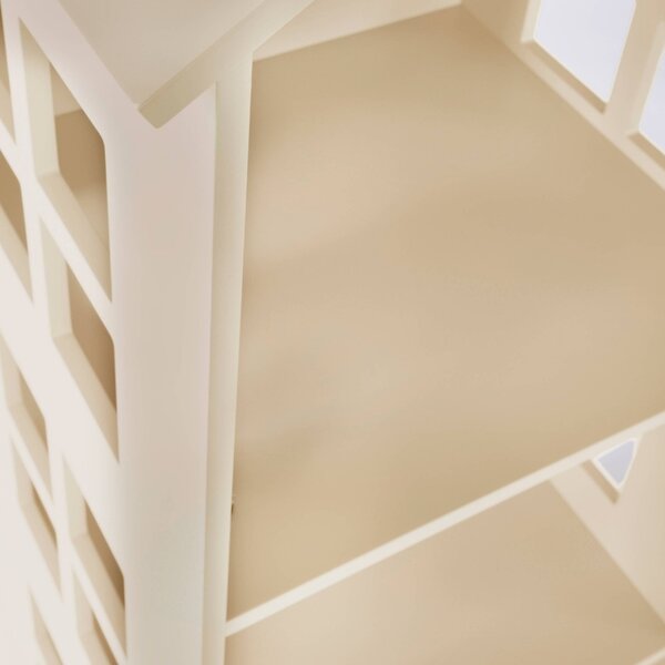 Jotex Žlutá lakovaná dětská knihovna SEVILLA 117 x 47 cm