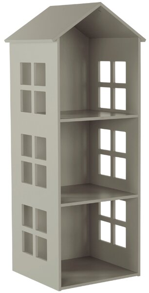 Jotex Šedá lakovaná dětská knihovna SEVILLA 117 x 47 cm