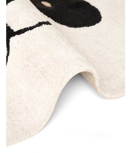 Černý/krémový pratelný/ručně tkaný bavlněný dětský koberec 103x120 cm Snuggle Patsy – Hanse Home