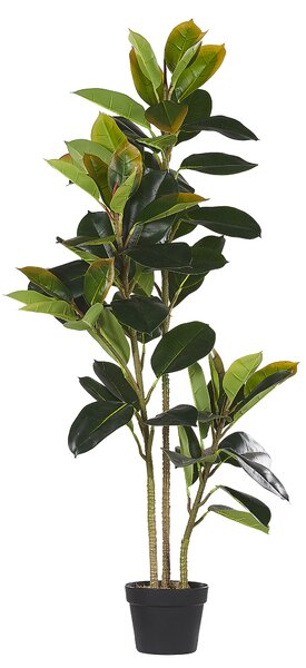 Umělá rostlina FICUS ELASTICA 134 cm Zelená