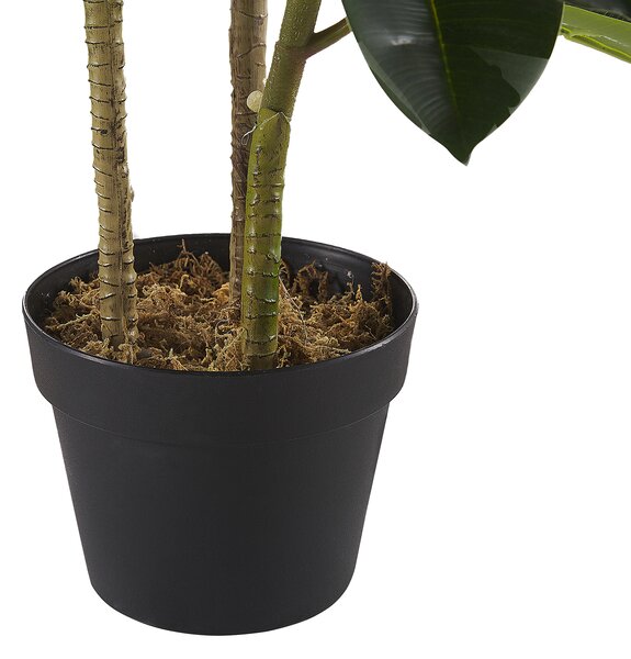 Umělá rostlina FICUS ELASTICA 134 cm Zelená