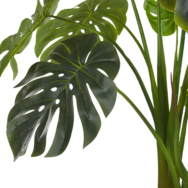 Umělá rostlina MONSTERA PLANT 113 cm Zelená