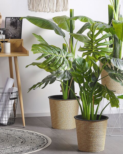 Umělá rostlina MONSTERA PLANT 113 cm Zelená