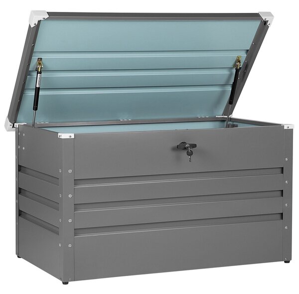Úložný box CEBROSA 132 cm 62 cm Šedá