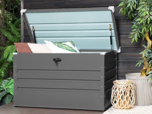 Úložný box CEBROSA 132 cm 62 cm Šedá