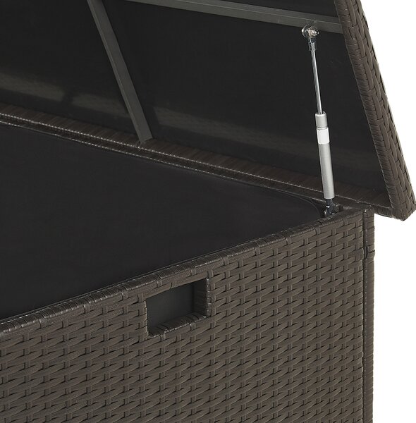 Úložný box MODENA 155 cm 75 cm Umělý ratan Hnědá