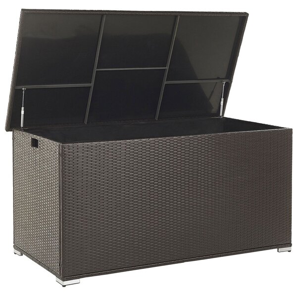 Úložný box MODENA 155 cm 75 cm Umělý ratan Hnědá