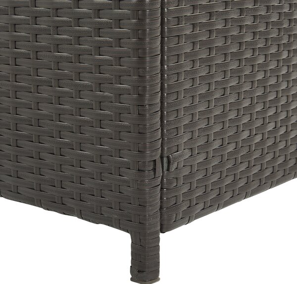 Úložný box MODENA 126 cm 46 cm Hnědá