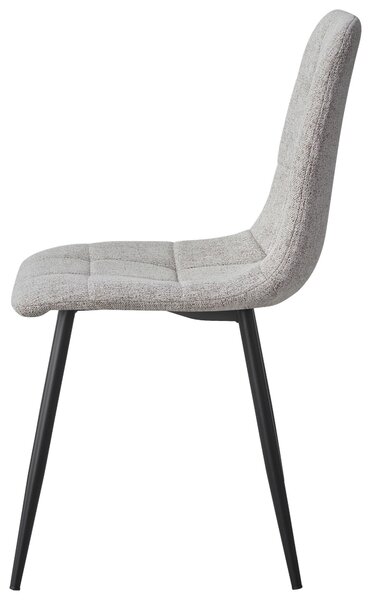 ŽIDLE, šedohnědá, černá Stylife - Jídelní židle